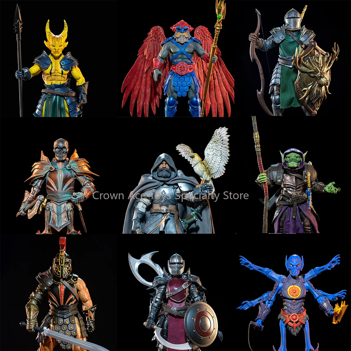 

7inches Four Horsemen Studio Mythic Legions Tuban Action Figure All Stars5 Anime Movie Model Trendy Toy Holiday Collectible Gift