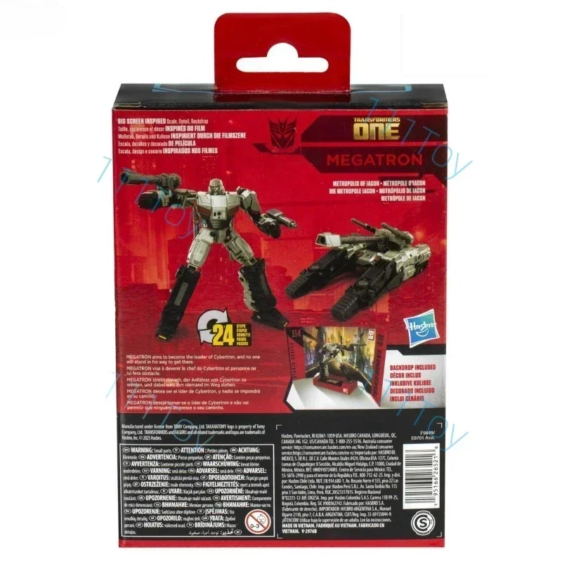 Na Stanie Hasbro Transformers Classic Toys Studio Series SS-114 Deluxe Megatron Figurka Akcji Robot Zabawka Kolekcjonerska Prezent Hobby