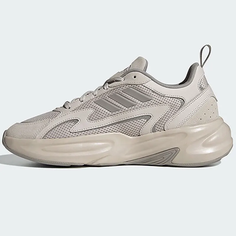 

Adidas Lightweight, Comfortable, and Durable Thick-Soled Dad Shoes for Men and Women, New Style That Makes Feet Look Smaller, Sporty Sneakers, Dad Shoes Ozwave 2.0 Gray Retro Design Casual Everyday Sneakers, Must-Have for Couples Ji1586
