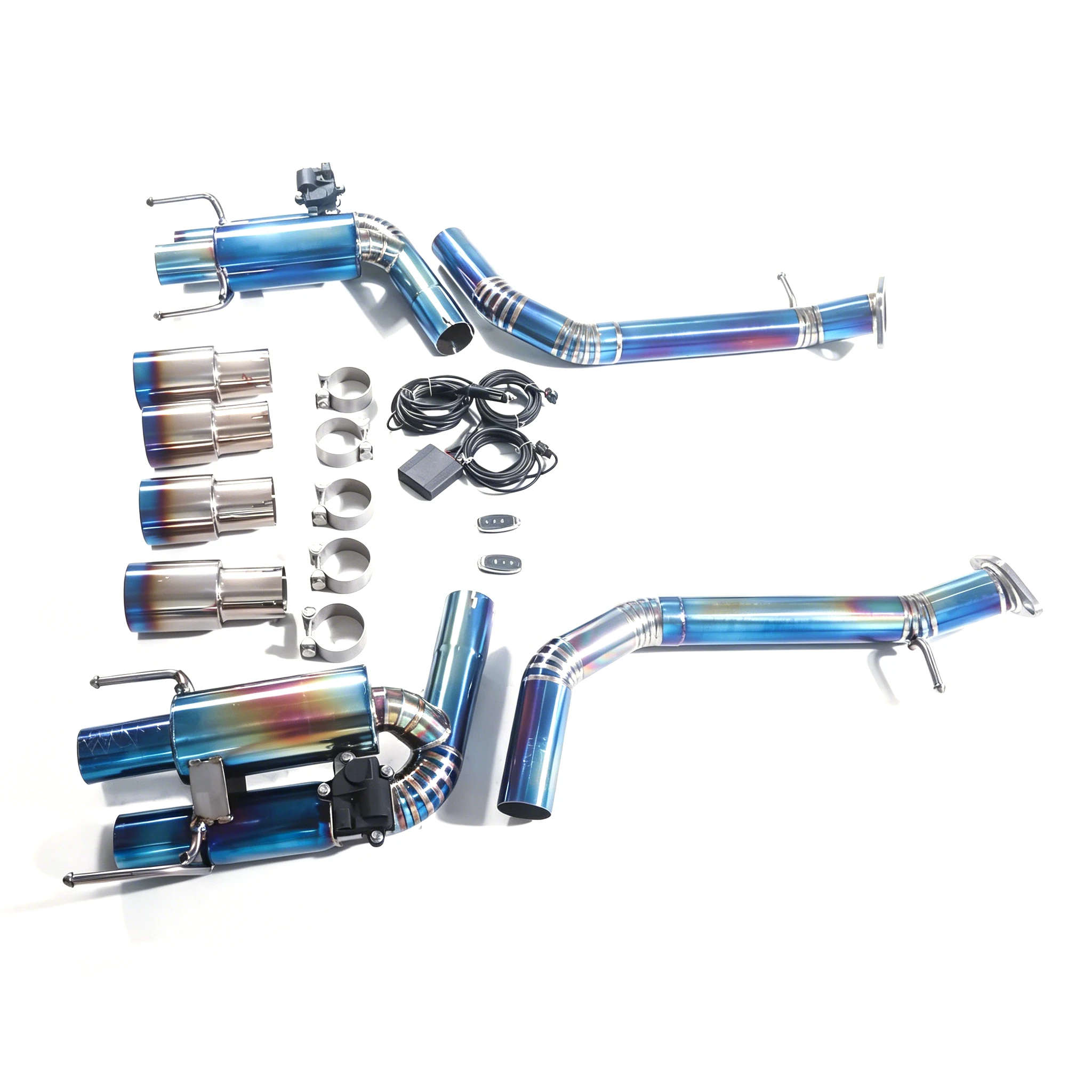 For Axle Back Valvetronic Muffler  Lexus RCF GSF IS500 5.0L High-Permance Exhaust