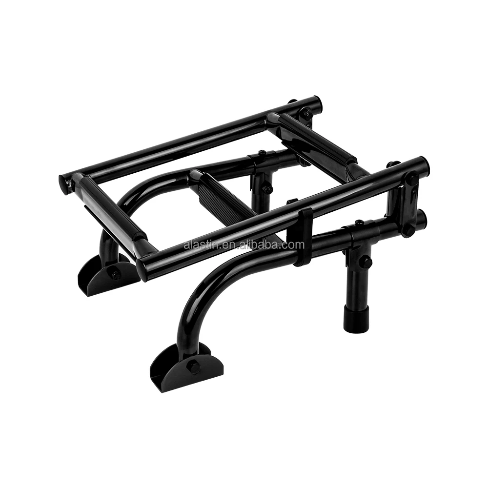 Premium Marine Hardware 316 Stainless Steel Mirror Polished 2 + 1 Folding Ladder for Yachts