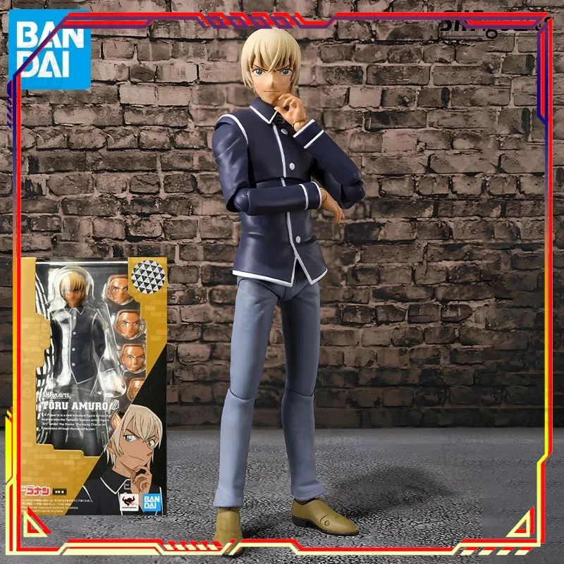 

BANDAI S.H.Figuarts Tōru Amuro Anime Action Figure Official Licensed Collectible Toy Model for Display Assembly Desktop