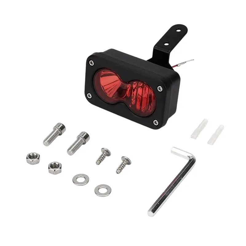 Taillight Kit For Sur-Ron For 20W LED Light Bar Waterproof For Segway Red Spot Flood Led Pod Combo Kit