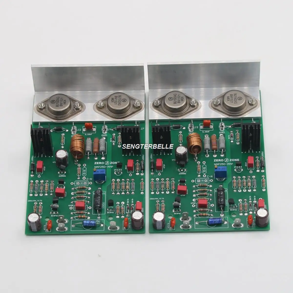 

One pair Hifi NCC200 Power amplifier board / kit base on UK NAIM NAP250 /135 amp