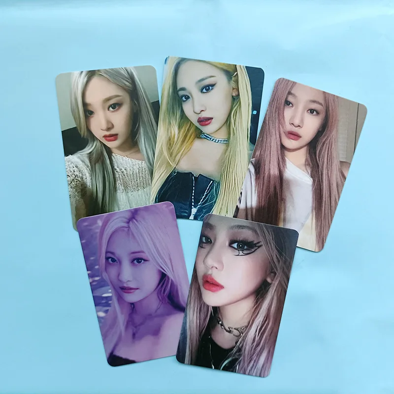 Kpop Album Girls Photocards Double Sides Printing Matte Film Special Card Korean Style LOMO Card Karina Winter Fans Collection