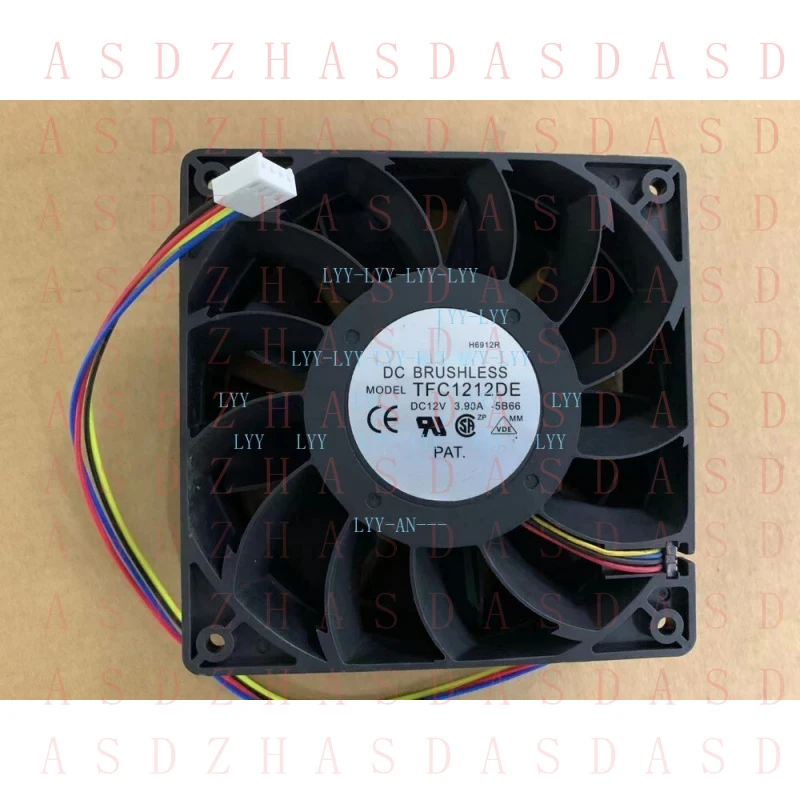 Z  FOR Delta TFC1212DE 12038 12V 3.90A 12CM Super High Volume Double Ball Violent Fan