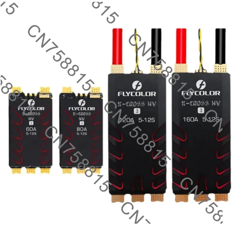 

HV3 60A 80A 120A 160A ESC 5-12S BLHeli-32 Dshot Proshot 64 МГц 32-битный регулятор скорости для дистанционного управления FPV гоночный дрон