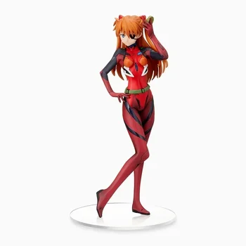 Original NEON GENESIS EVANGELION Anime Figur Asuka Langley Soryu Action Figur Spielzeug für Kinder Geschenk Sammeln Modell Ornamente