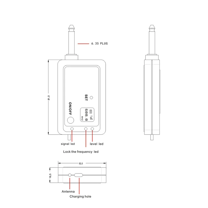 

ABJM-Saxophone Professional Wireless Microphone UHF Gooseneck Voice Recording Live Show For Saxophone Trumpet Sax Horn Tuba