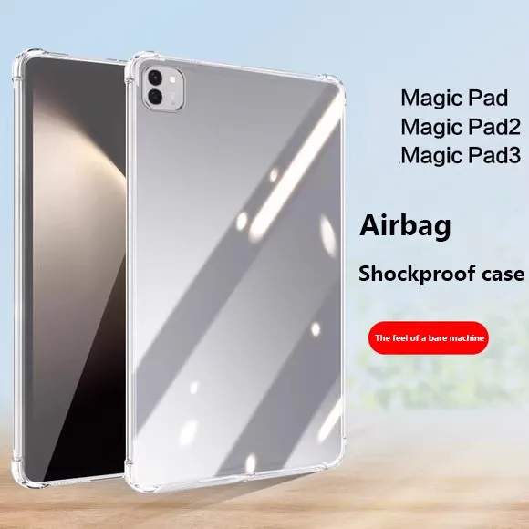 

Прозрачный чехол с подушкой безопасности для Honor MagicPad 3 13,3 2025 GT Pro 12,5 Pad 10 9 12,1 GT Pro 12,3 MagicPad 2 GT 11,5 X9a V9 X8a X9