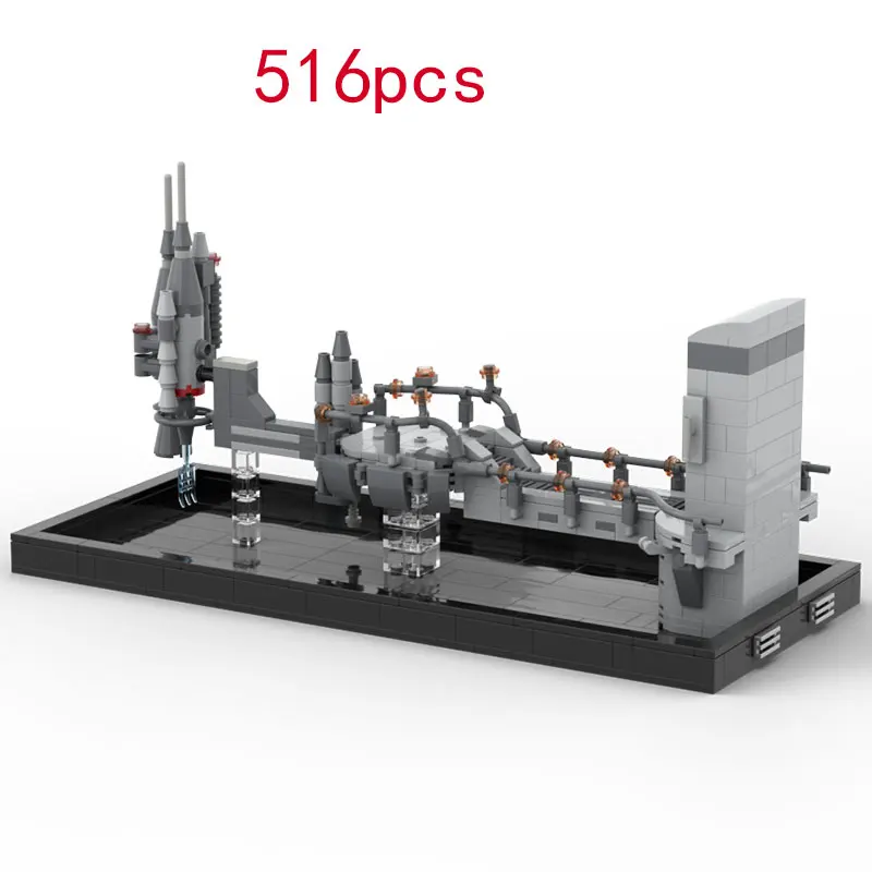 

Spot MOC-188348 516pcs small particle assembly building blocks building construction 3D game model toy gift ornaments