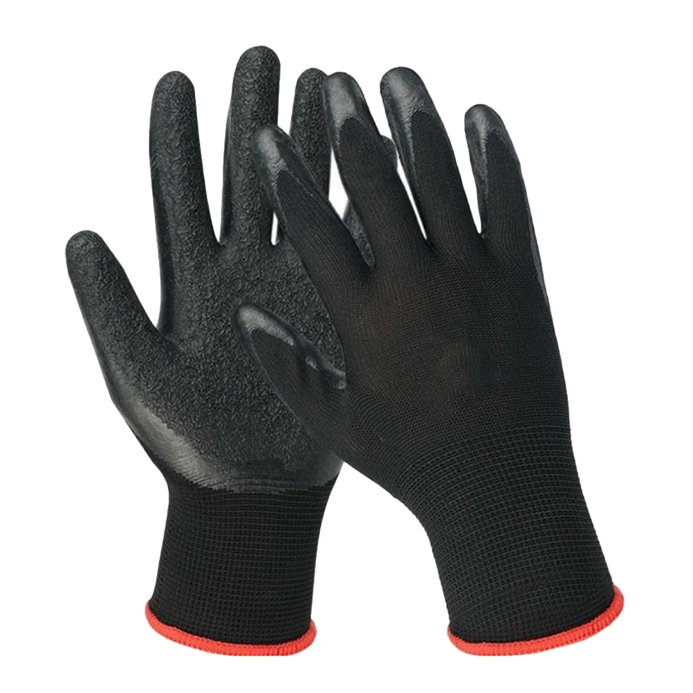 

Puncture-proof Waterproof Gloves Multi-use Gardening Work Non-slip for Heavy-duty Emulsion Men Anti-wear Man