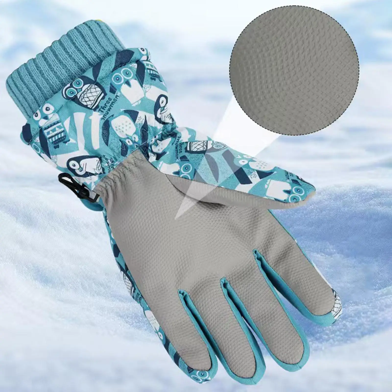 

Детские водонепроницаемые перчатки с изоляцией, детские термостойкие перчатки для зимы, бега, езды на велосипеде, катания на лыжах, походов, спорта, путешествий, поездок на работу