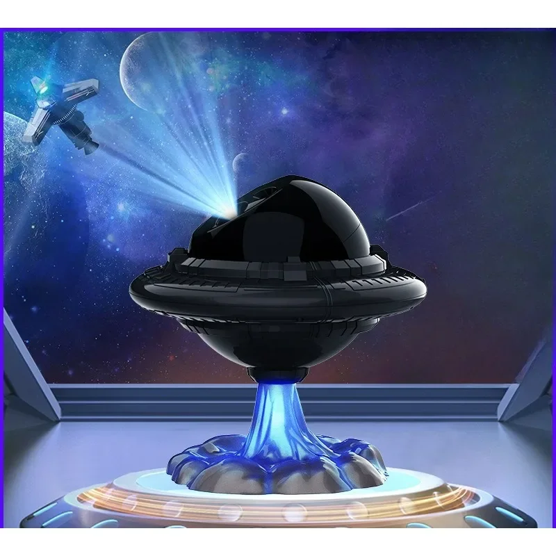 

Cross-border UFO star light flying saucer projector creative gift atmosphere flying saucer star light