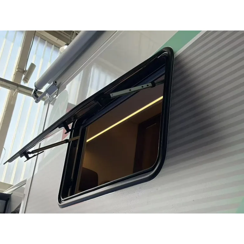 Rounded Angle External Push Window Waterproof Vent Window