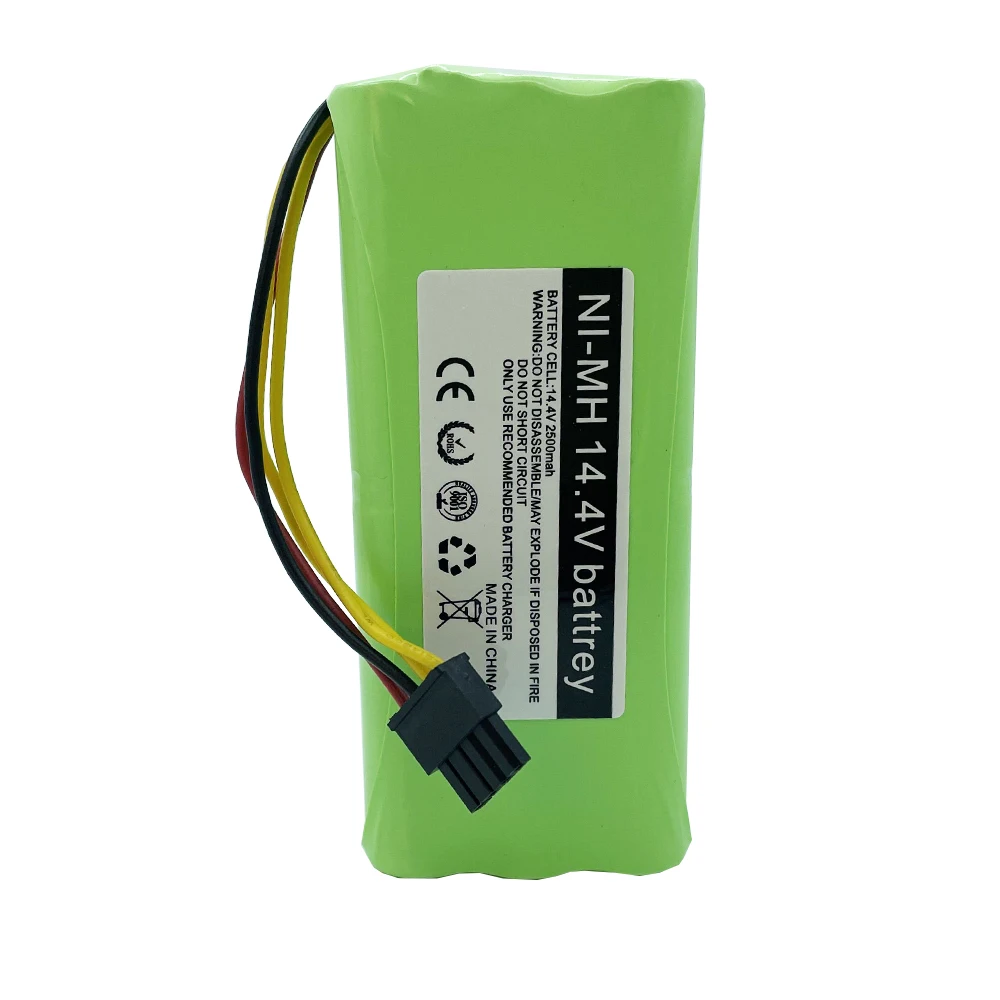 Ni-mh AA 2500mAh do ECOVACS 14.4V akumulator Deebot Deepoo X600 ZN605 ZN606 ZN609 Midea VCR01 VCR03 odkurzacz