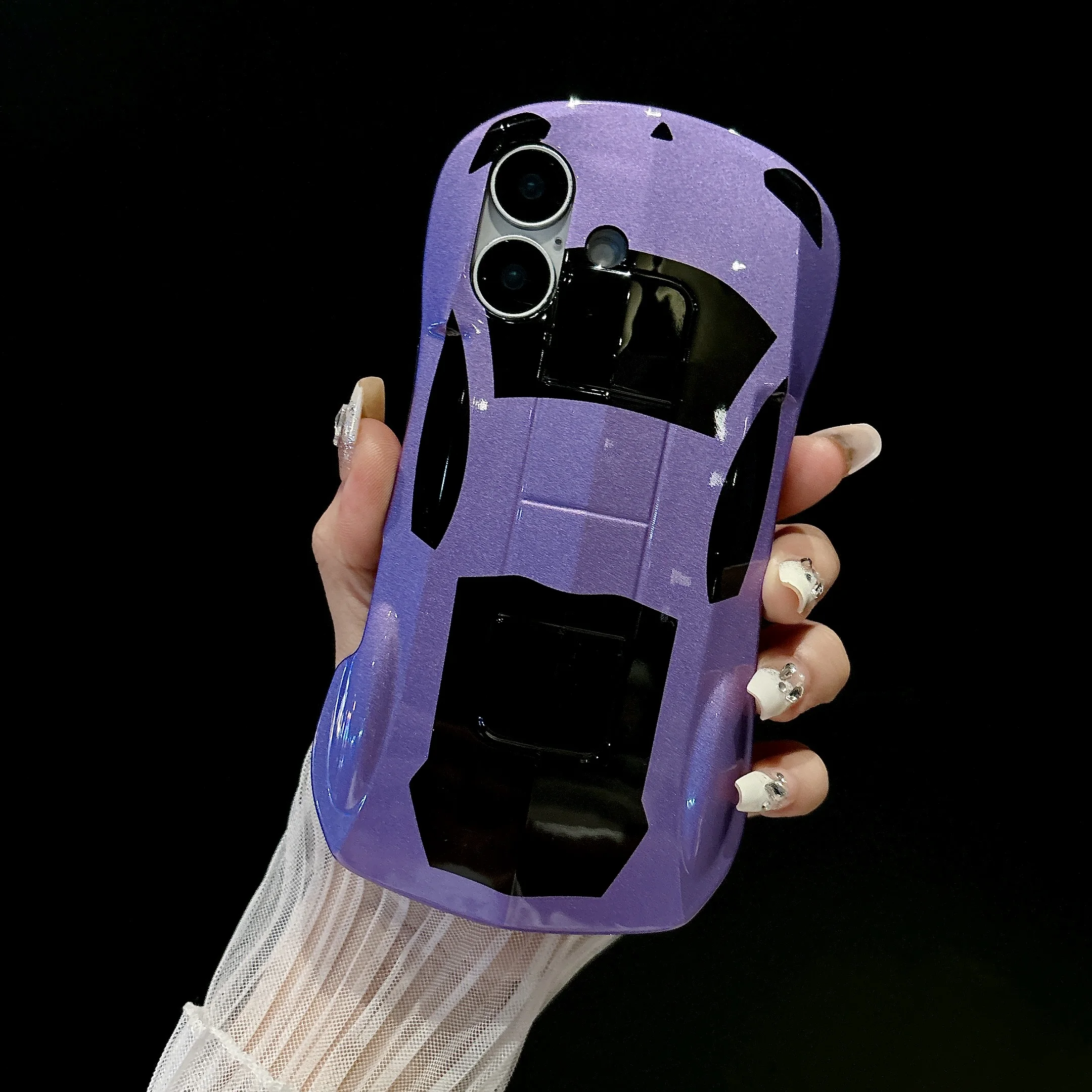 Fashion Luxury cute 3D Sports Car Silicone Soft mobile Phone Case For iphone 11 12 13 14 15 16 Pro MAX Mini X XR XS Chic Cover