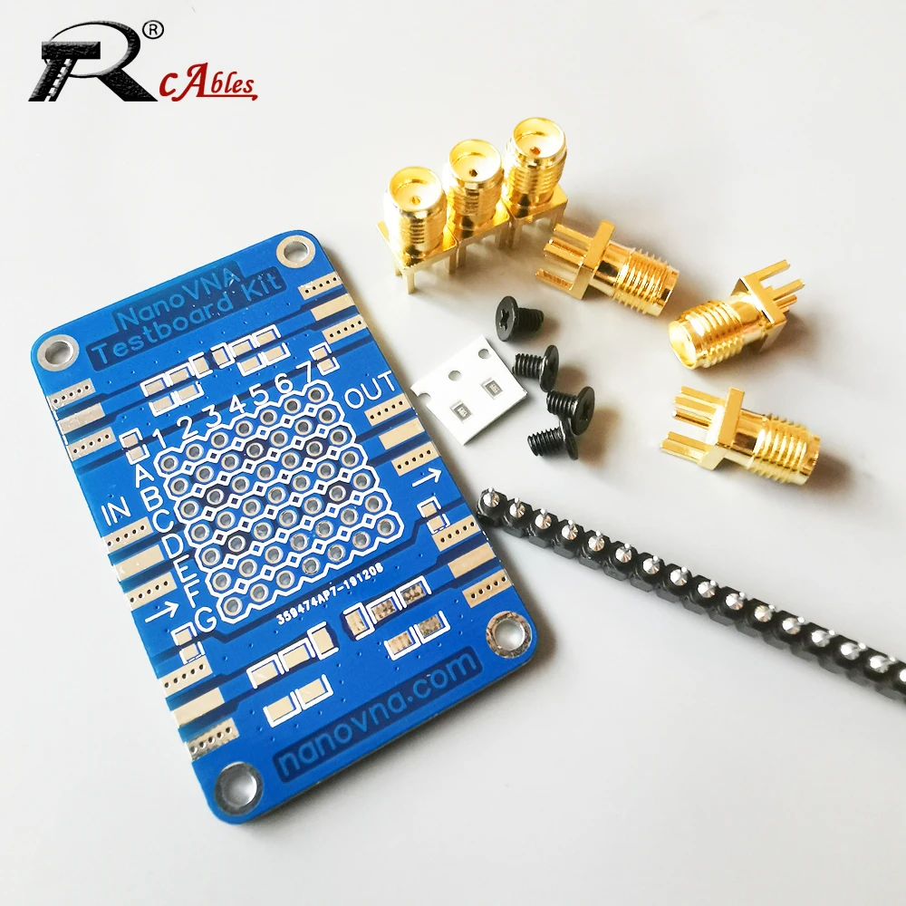 

RF Demo Kit for NanoVNA VNA RF Test board Vector Network Test Filter/ Attenuator Network Analyzers