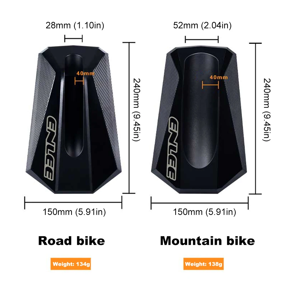 ENLEE Bike Front Wheel Stabilize Stand Mountain Road Bike Front Wheel Block Support Anti-slip Bike Tire Holder Accessories