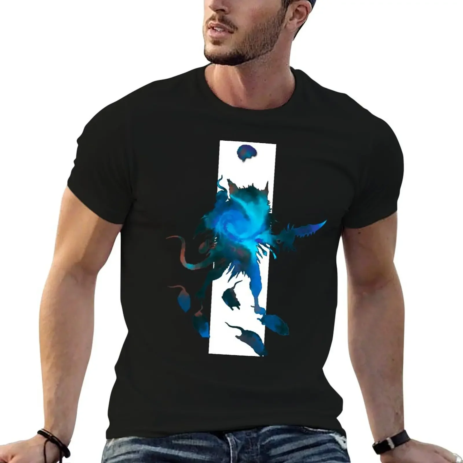 

Gloomhaven Mindthief Class T-Shirt plain Funny t-shirt T-shirts for men cotton