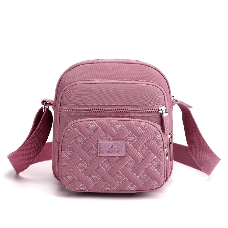 Móda ženy silon oxford crossbody brašna bedra brašna vodotěsný ženské malý kabelky měšec cestovní kurýr pytle