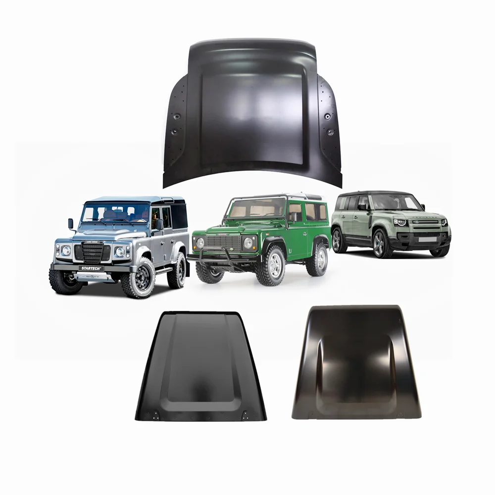 

Modification 1983-2024 Land Rover Defender 90 110 130 Td4 Td5 Tdi P Uma Car Hood Bonnet Car Body Parts
