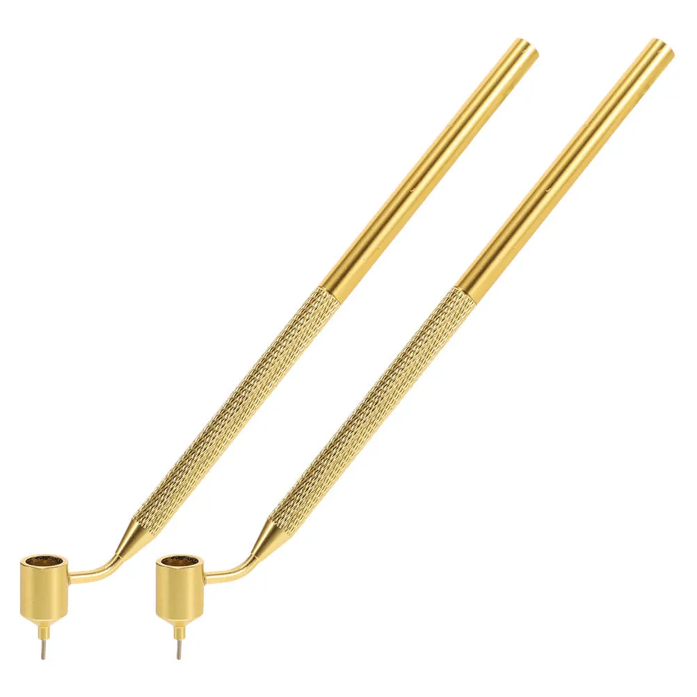 

2Pcs Auto Paint Pen Car Scratch Repair Touch-Up Fine Line Precision Applicator Pen for Chips and Stone Damage 0.4mm