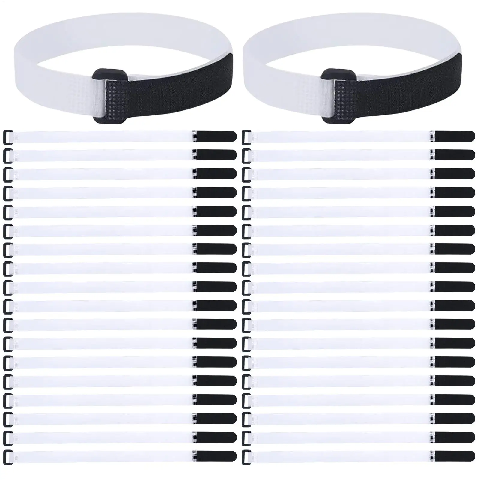 50 قطعة شبكة كرة القدم الأشرطة عقد الكرة وضع صافي العلاقات مستقرة قوي الأشرطة العلاقات للأطفال في الهواء الطلق ملعب الرياضة بنين الصالة الرياضية