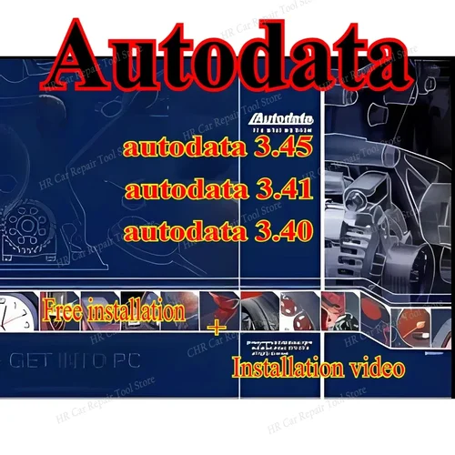 Autodata 3.45/3.41/3.40 Software de diagnóstico de reparación de automóviles Diagramas de cableado en varios idiomas Datos Autodata Polish