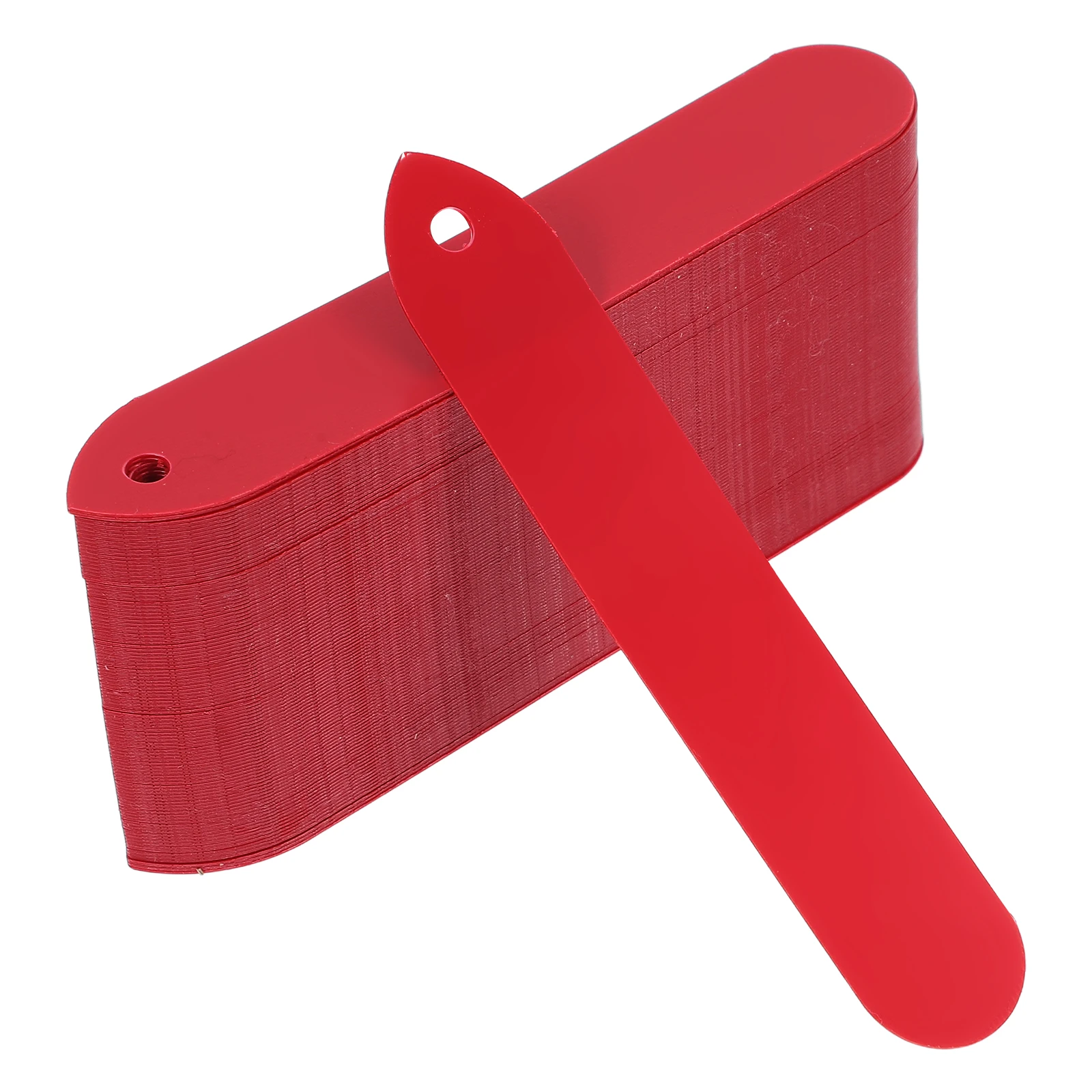 

100pcs Plant Labels Garden Markers PVC Durable Waterproof Hanging Tags Herb Seedling Identifier Outdoor Nursery