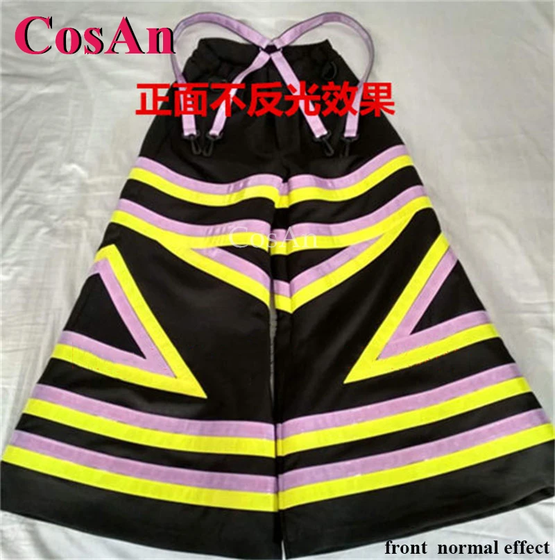 CosAn أنماط جديدة ريبر السراويل AUS نمط ملبورن شفل شبح الرقص السراويل وسيم جرس قيعان عاكسة بنطلون للجنسين #1