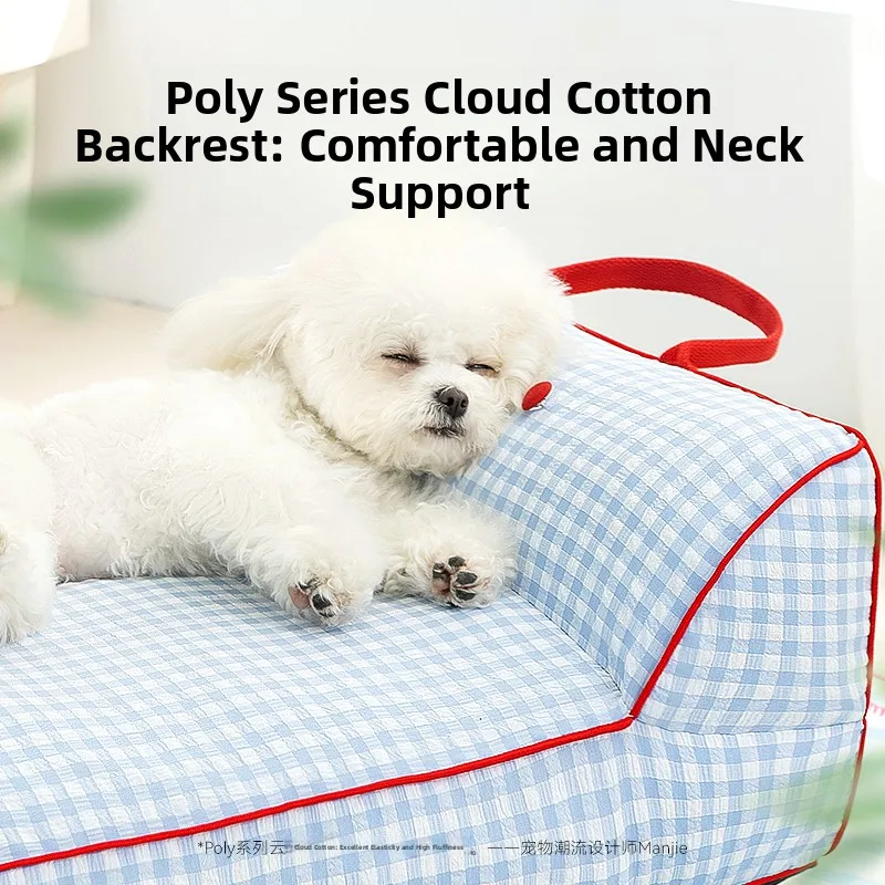 

Removable Waable Dog Bed Winter Warm Pet Nest Small Size for Beagles And Other Breeds Doghouse Home Comfortable Pet Mat
