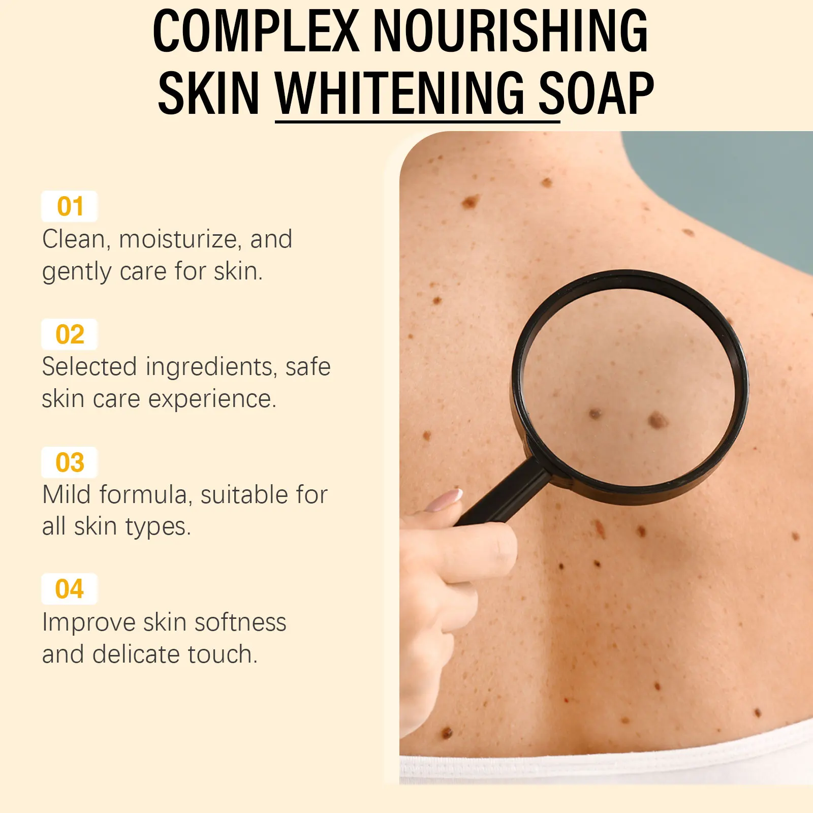 Мыло для ухода за кожей OceAura, нежно очищает кожу тела, грязь и отшелушивающее очищающее мыло со свежим цветочным принтом для ухода за кожей