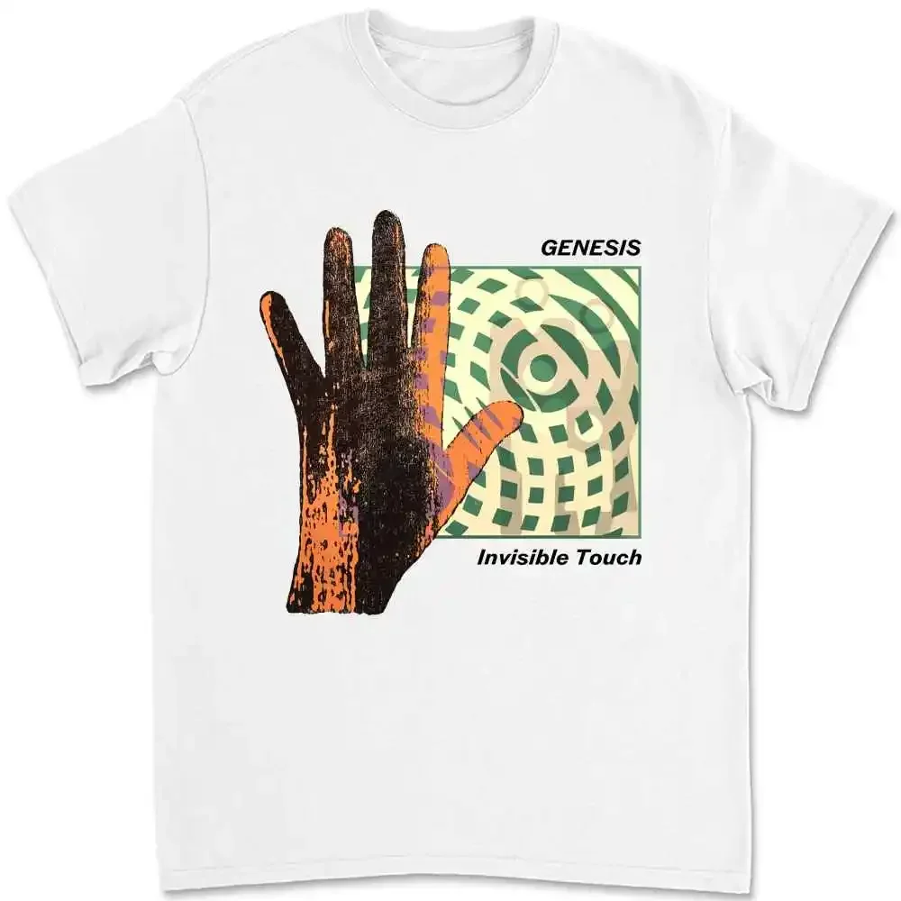 Best Selling Genesis Invisible Touch Hard Rock Pop Heavy T-shirt Tee ZNSI