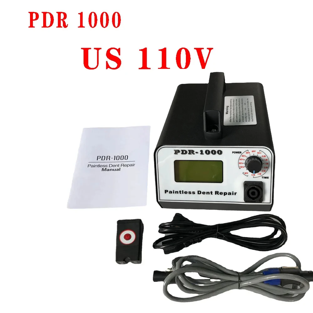 PDR 1000 Auto Body Dent Repairs Machine Household Sheet Metal Tool Car Paintless Repairs Induction Heater