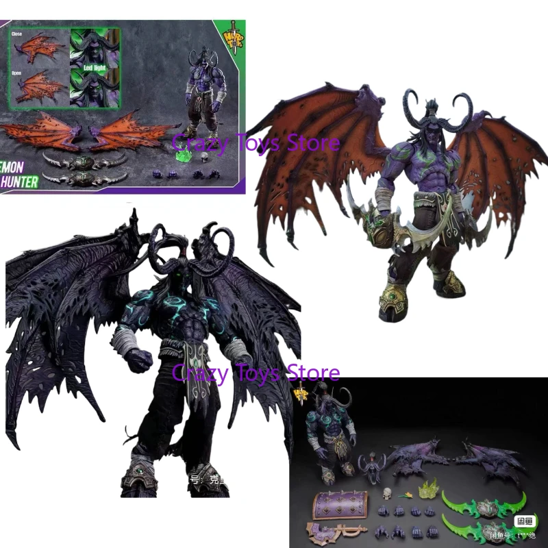 In Voorraad HERO SPEELGOED 1/10 Demon Hunter Limited Edition Regular Edition Illidan Stormrage Action Figure Collection Model Speelgoed
