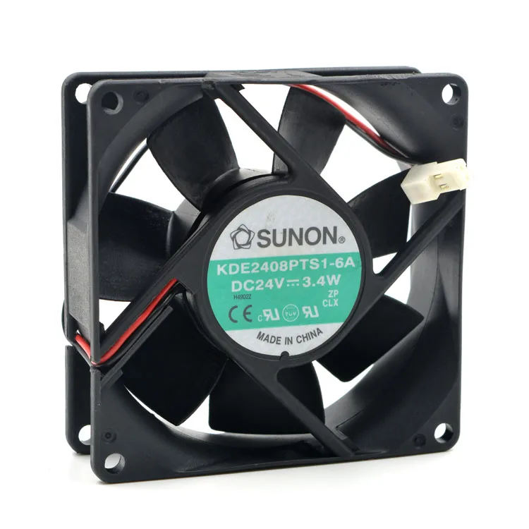 NEW ORIGINAL KDE2408PTS1-6A 24V 3.4W 8025 80x80x25mm COOLING FAN RADIATOR