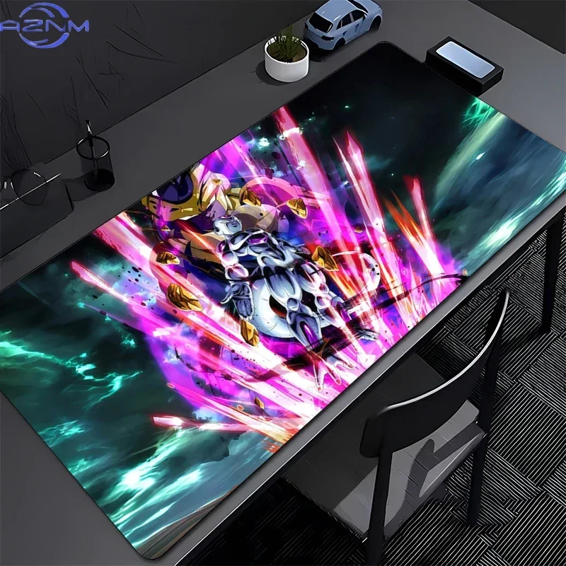 Bright Multicolored Anime Villain Warrior Graphic Mouse Pad, Rubber Non-Slip Base Smooth Fabric Surface Gaming Mouse Pad for Gam