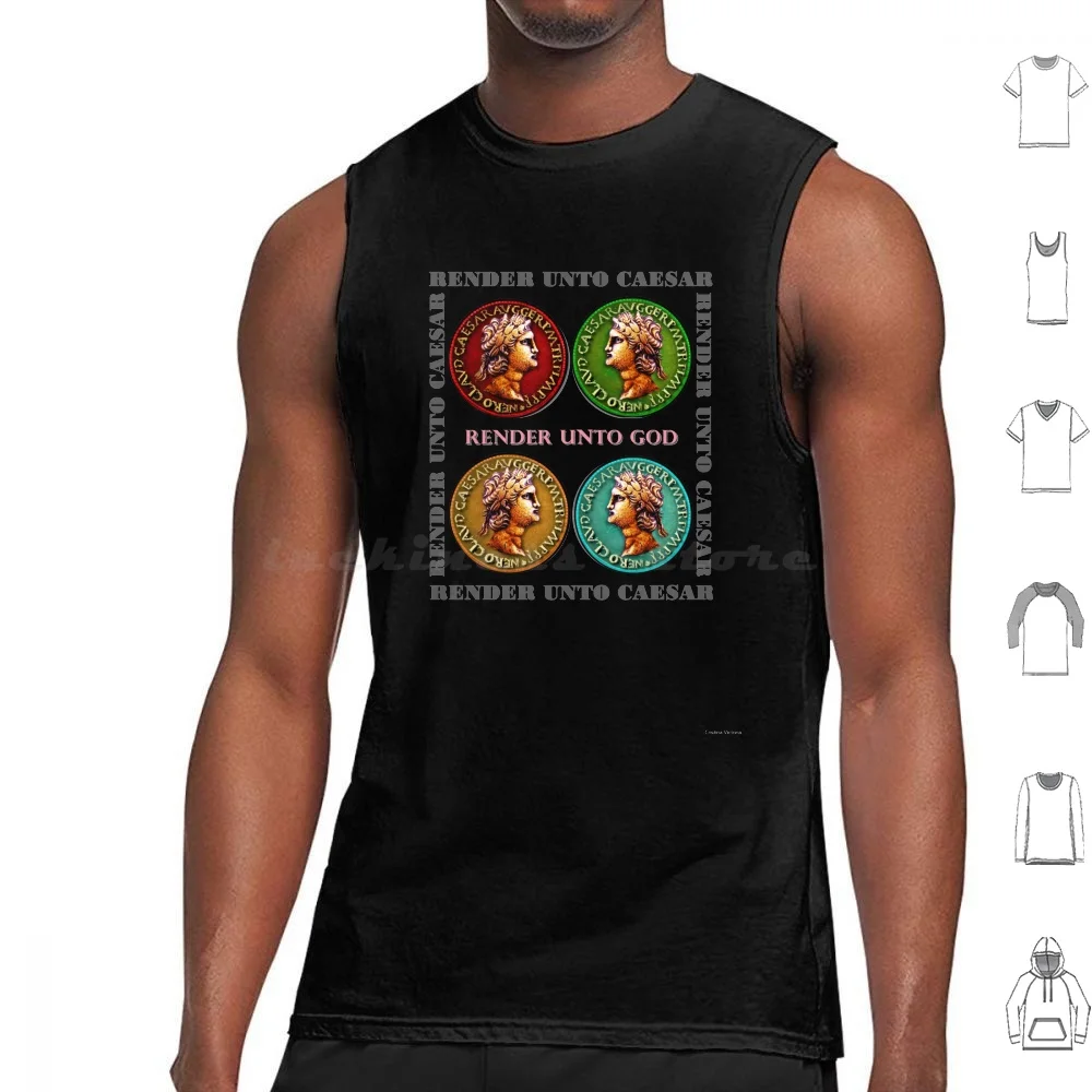 Render Unto God , The Things That Belong To God Tank Tops Vest Sleeveless Accountant Christian Accountant Church Accountant