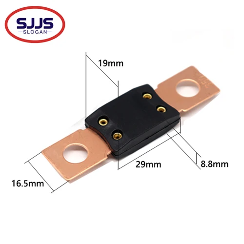 【5-1PCS】【40A - 500A】100A 125A 175A 150A 200A 250A 300A 400A Fusible MEGA Fusible automático Coche Barco Fusibles de cuchilla para motocicleta para Littelfuse