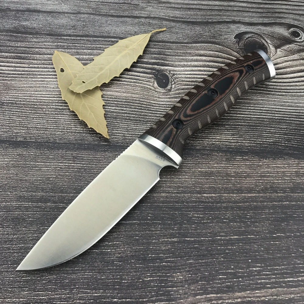 

Высокое качество 853, фиксированное лезвие с ножнами, лезвие D2, лезвие G10, нож для выживания на открытом воздухе, инструмент для кемпинга, бушкрафта, альпинизма