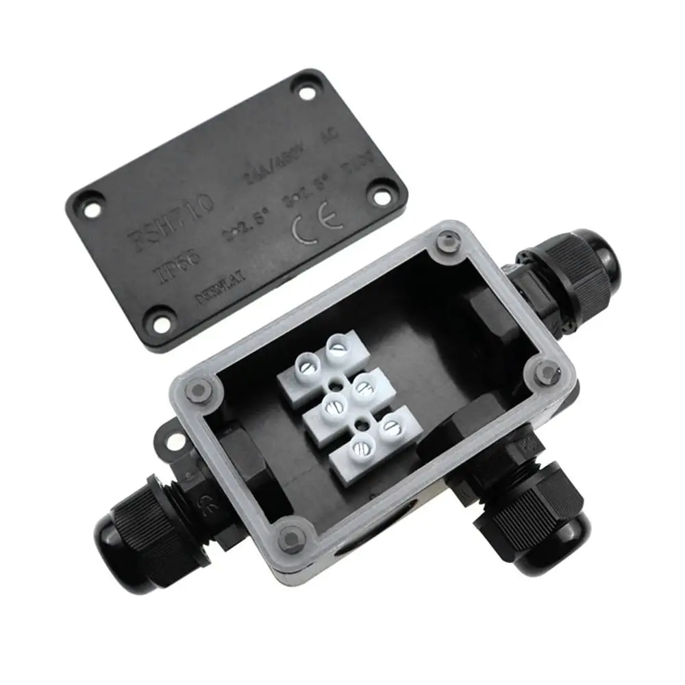 High Quality Durable Cable Connector Waterproof Junction Box Case Electrical Wire Terminal Case Electrical Cable Wire Connector