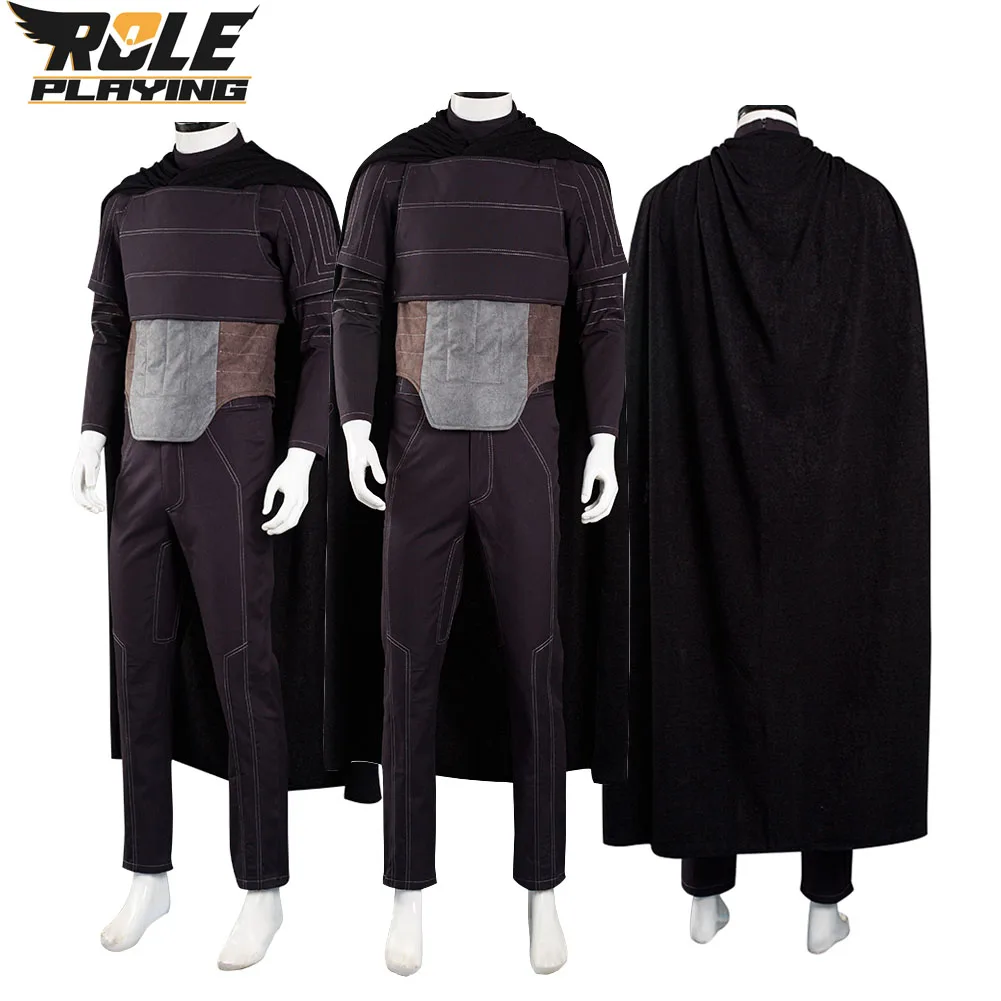 

Din Djarin Cosplay Men Fantasy Costume Without Armor Version Movie Bounty Hunter 2 Disguise Clothing for Halloween Carnival Suit