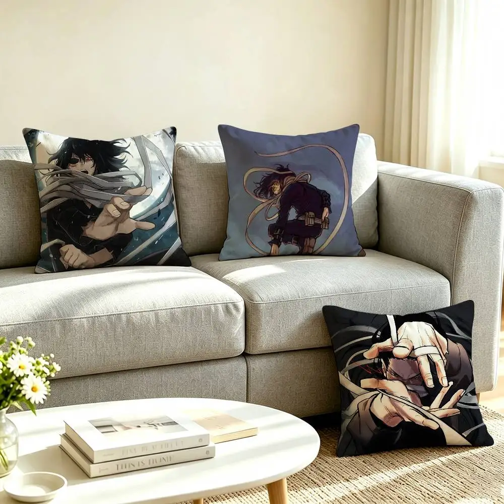 S-Shota Aizawa My Hero Academia  Pillow Case Square Double-Sided Sofa Cushion Cover Bedroom Bedside Pillow