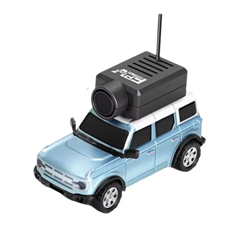 ABXE-FPV RC Car 1:64 6405 Mini Racing Car FPV VTX 720P Camera Built-In Gyroscope 2.4G Wifi App Controlled Photos+Video RC Car B