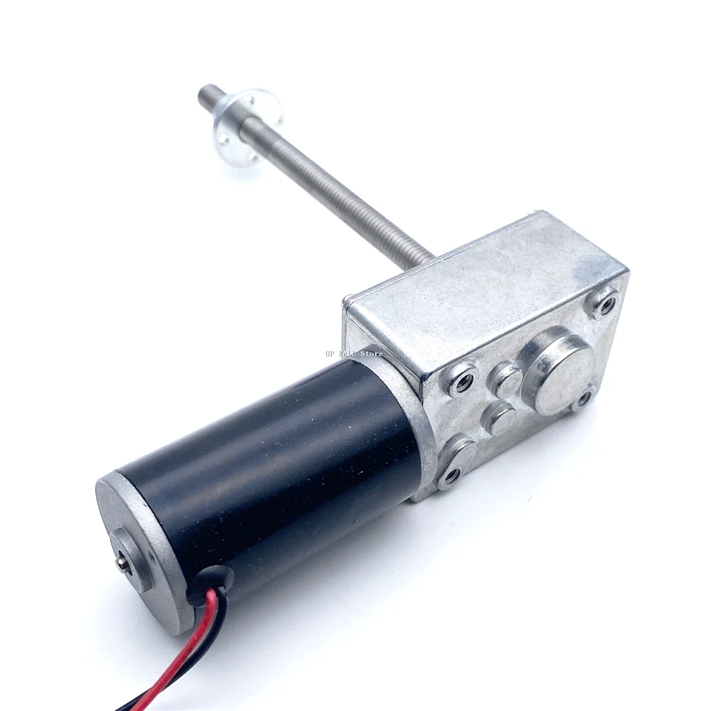 31MM Worm DC Gear Motor 12V 24V 31ZY5840 Threaded screw Long shaft Adjustable speed Motor