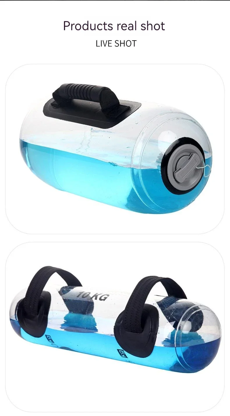 Fitness Aqua Bag Wasser Power Taschen Workout Sandsack Wasser Home Gym Gewichtheben Core Training Bodybuilding Crossfit Übung Werkzeug – Detail 3
