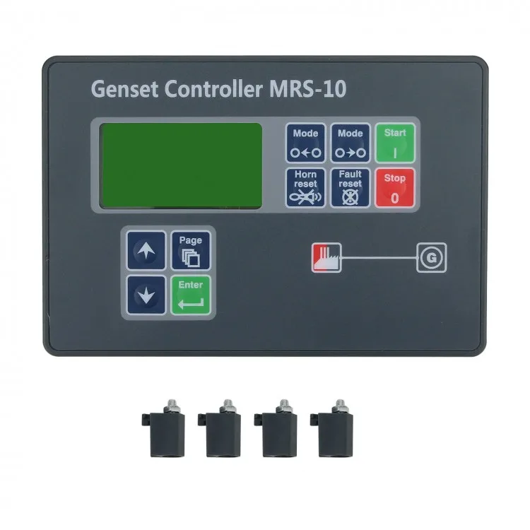 MRS-10 die sel Generator Control Panel Genset Controller with Auto Remote Start and LCD Screen Generator Parts & Accessories