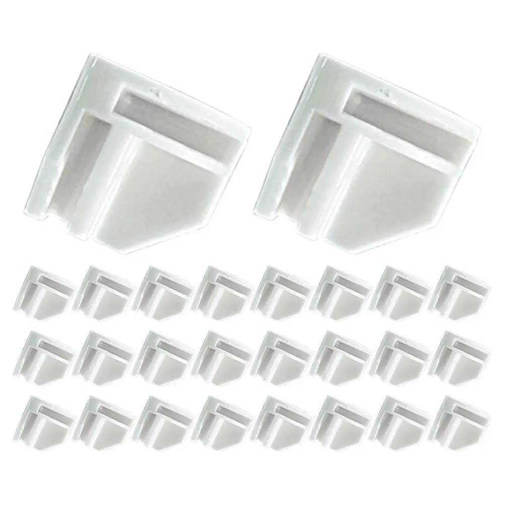 

50pcs Right Angle Clips Cube Connectors Plastic Durable Wire Shelf Modular Storage Closet Organizer Easy Assembly Sufficient