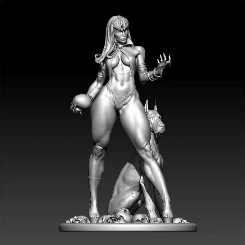 1/24 Scale 3D Model Kit Resin Figure Gk Miniatures Blood Sucking Jifan Yabeina Hobby Toys Unassembled Unpainted Free Shipping